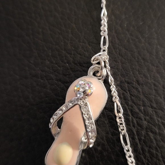 Summer Sandle Charm Handmade Bracelet - Picture 4 of 6